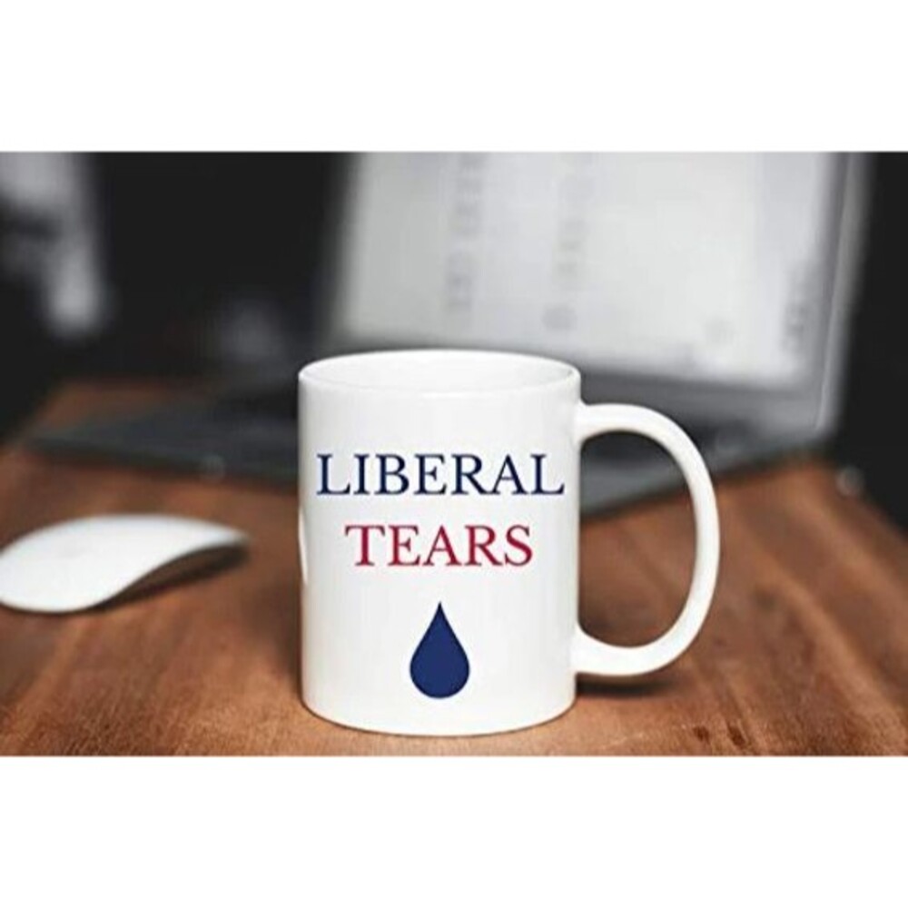 Funny Election Mug Liberal Tears 11oz Donald Trump 2024 Republican  Gift